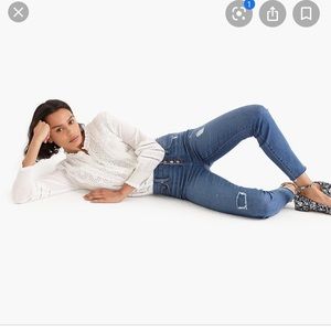 JCrew 9” High-Rise Toothpick